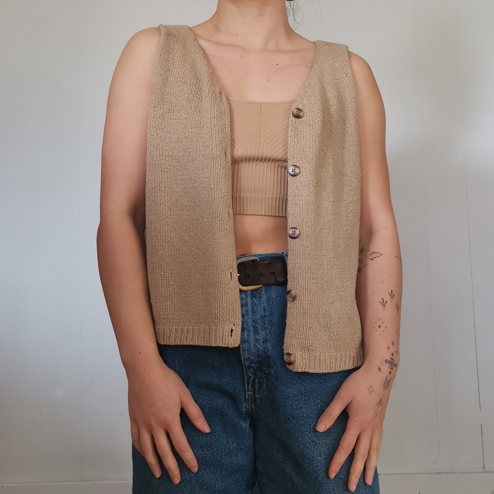 Vintage Knit Vest